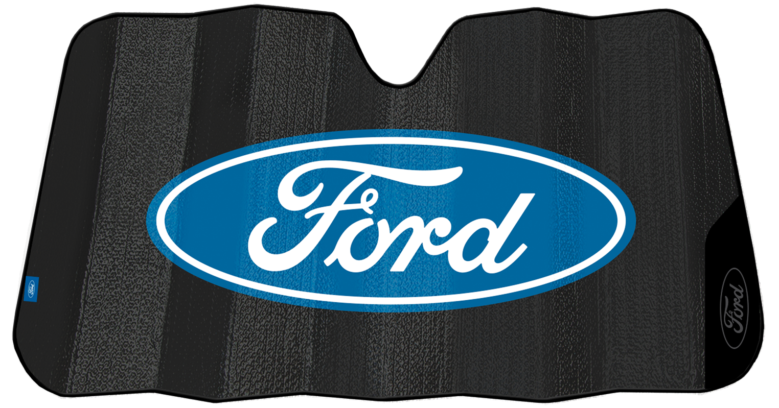 Ford Black Matte Accordion Sunshade Ford Black Matte Accordion Sunshade
