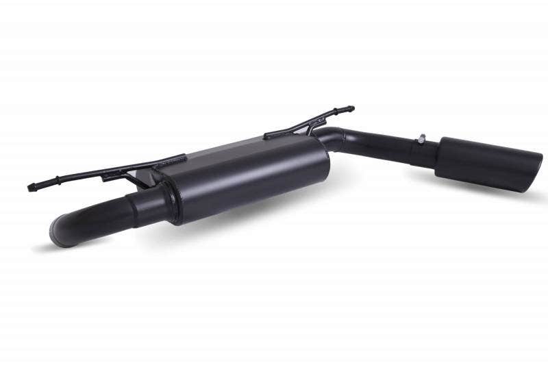 Gibson Performance 617308-B Black Elite Cat-Back Single Exhaust System Gibson