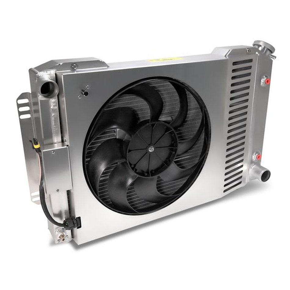 Radiator, Slim-Fit Direct Fit Series, 28-7/64 In W X 18-1/2 In H X 4 In D,