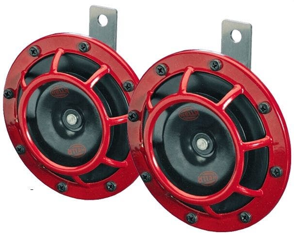 Hella 003399801 Horn Kit S-Tone 12V 300/500Hz   Horn Kit S-Tone 12V 300/500Hz