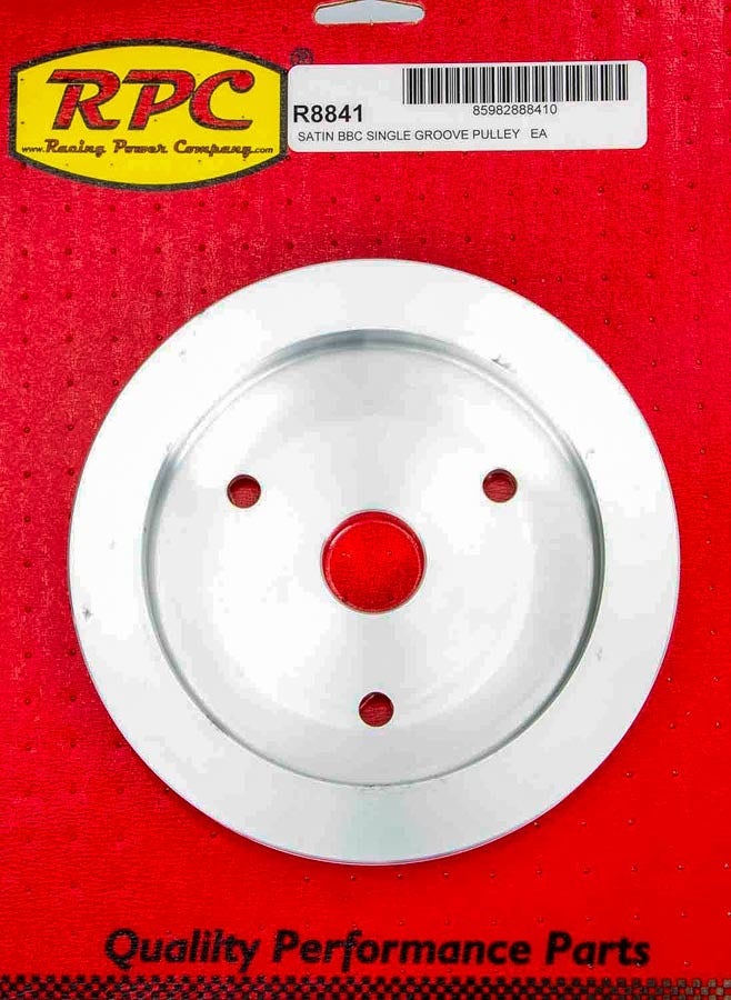 Racing Power Company R8841 Lower Swp Single Groove Pulley For Big Block Chevy