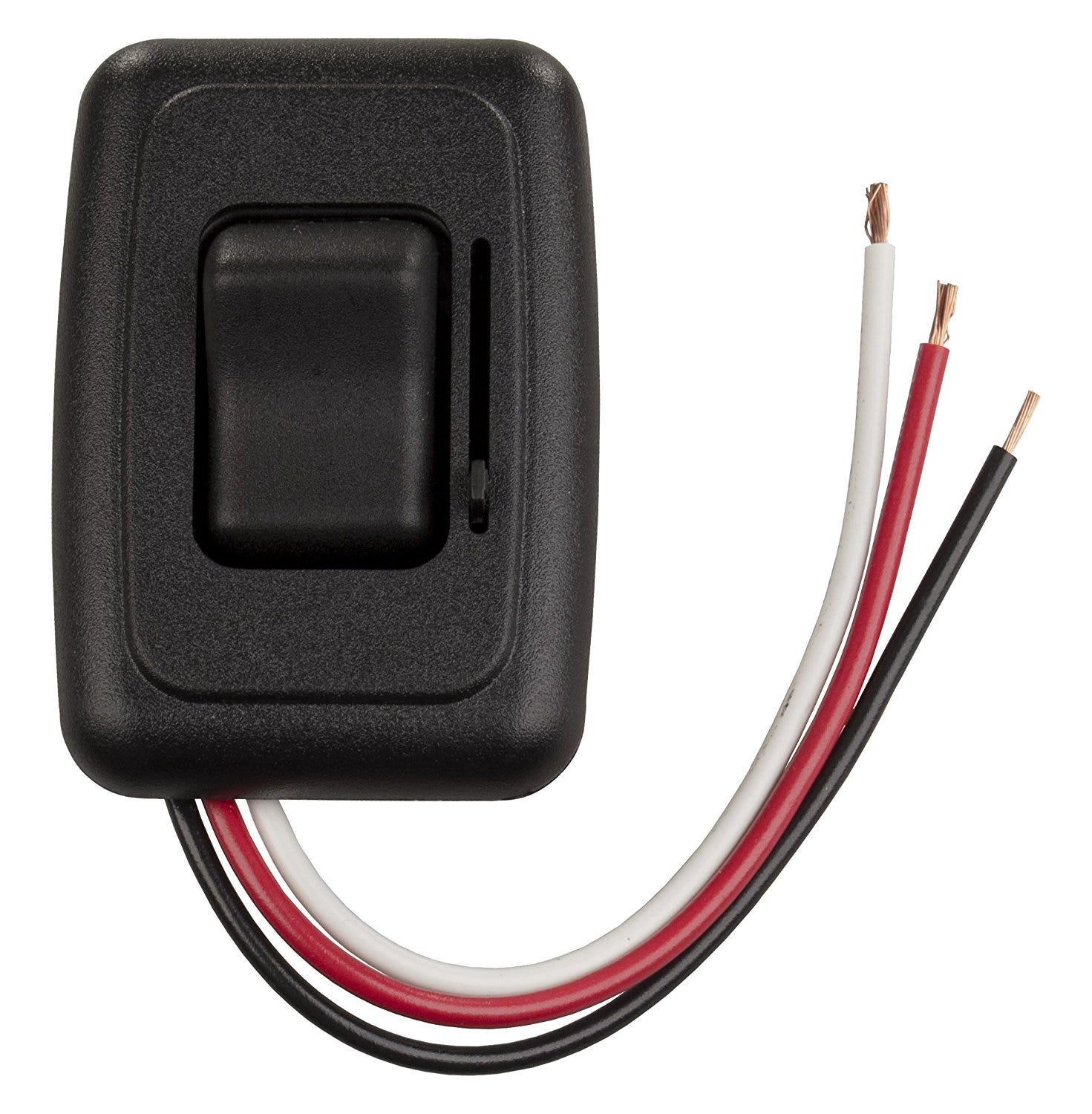 Jr Products 05-12315 Led Side Slide Dimmer Switch (Black)   Dimmer Switch; Type