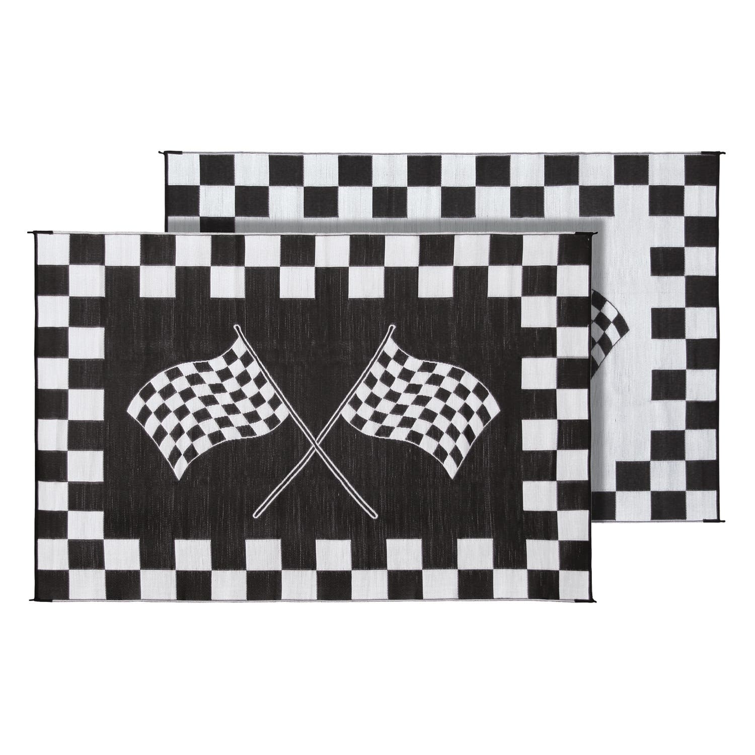 Faulkner 48707 Mat Finish Line 6X9   Camping Mat  Length - 9 Feet, Width - 6