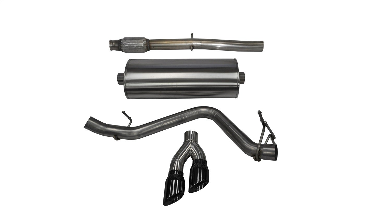 Corsa Performance 14874Blk Sport Cat-Back Exhaust System   Sport Cat-Back