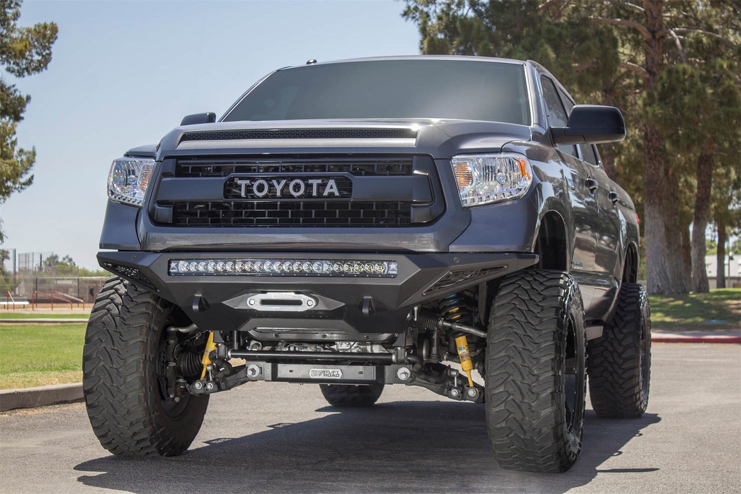 Addictive Desert Designs F741422860103 Stealth Fighter Front Bumper Fits Tundra