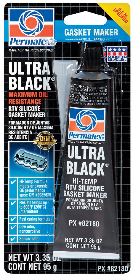 Permtx-Lockt 82180 Gasket Maker Ultr Blk