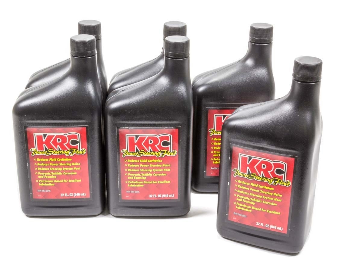 Power Steering Fluid, Conventional, 1 Qt, Set Of 6 Power Steering Fluid,