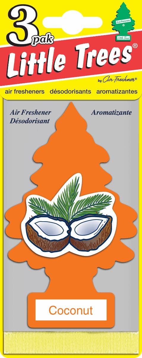 Coconut  3 Pack Little Tr Coconut  3 Pack Little Tr