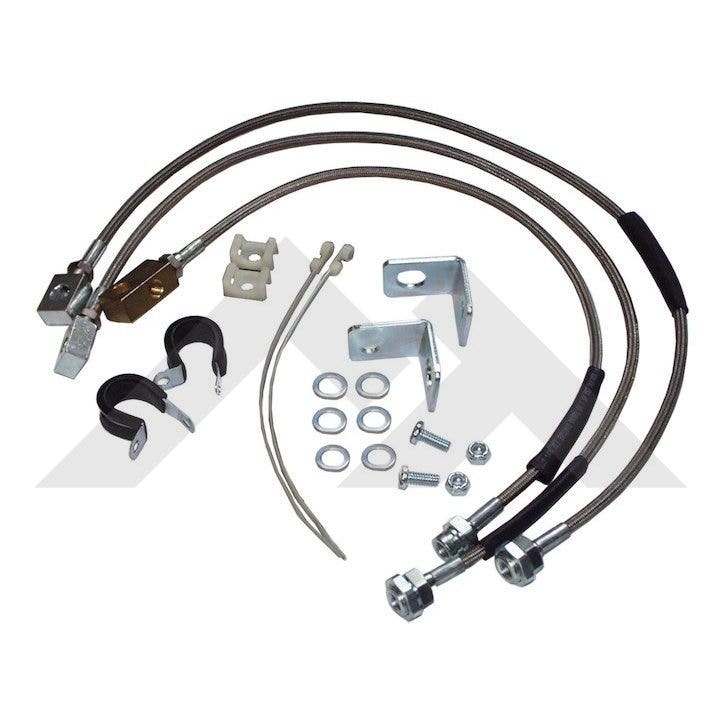 Rt Off-Road Stainless Steel Brake Hose Kit Rt Off-Road Stainless Steel Brake