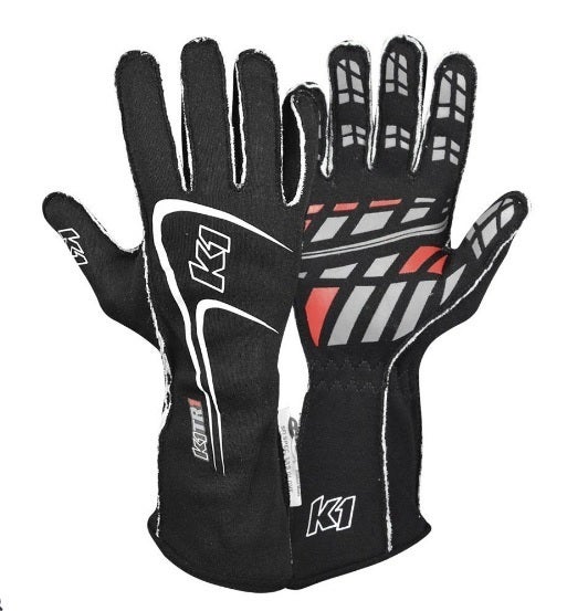 Glove Track1 Black Small Sfi 5 Glove Track1 Black Small Sfi 5