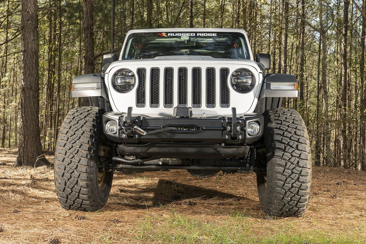 Rugged Ridge 11549.04 Arcus Front Bumper Fits 18-23 Gladiator Wrangler (Jl)