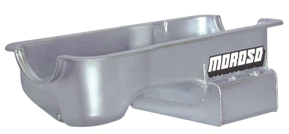 Moroso 20527 Rear Sump Oil Pan With Road Race Baffling For Ford 302 Engines