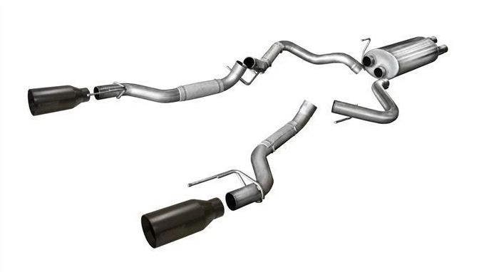 Corsa Performance 14397Bpc Sport Cat-Back Exhaust System Fits 17-20 F-150