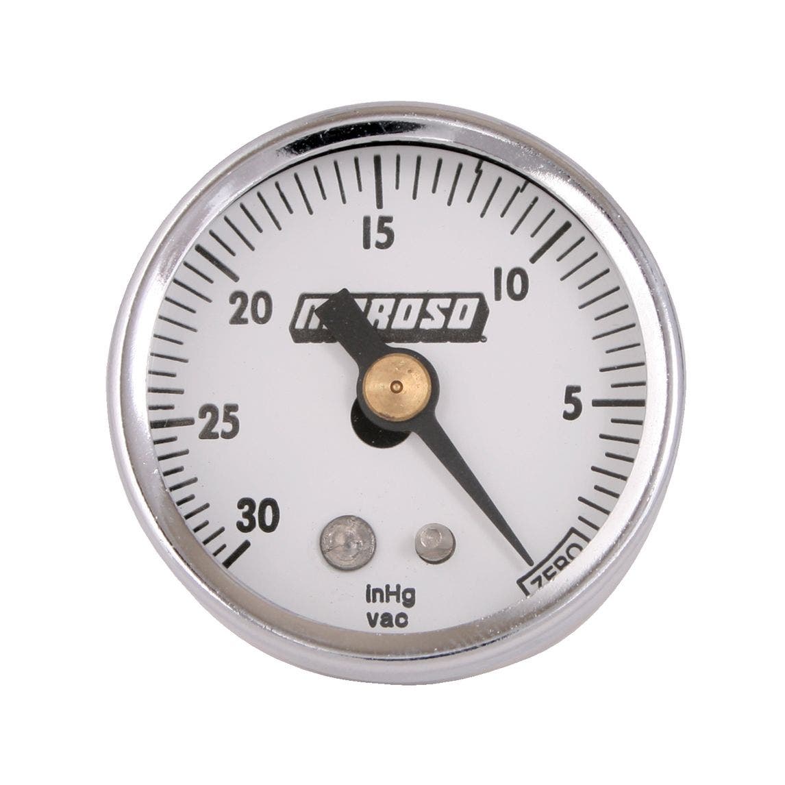 Moroso 89610 1.5" Diameter Vacuum Gauge  Performance  Gauge Vacuum; Size (In) -