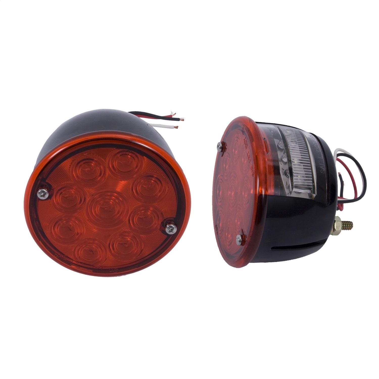 Rugged Ridge 12403.84 Led Tail Light Set Fits 46-75 Cj3 Cj5 Cj6 Willys   Led