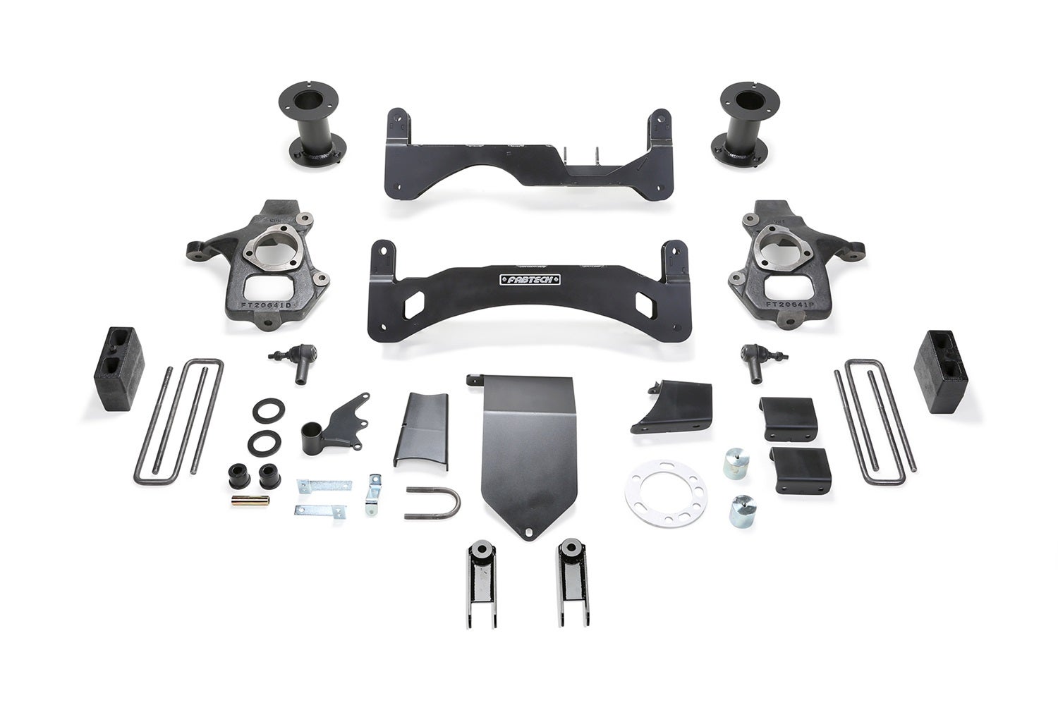 Fabtech K1094 Basic Coilover Lift System Fits 14-18 Sierra 1500 Silverado 1500