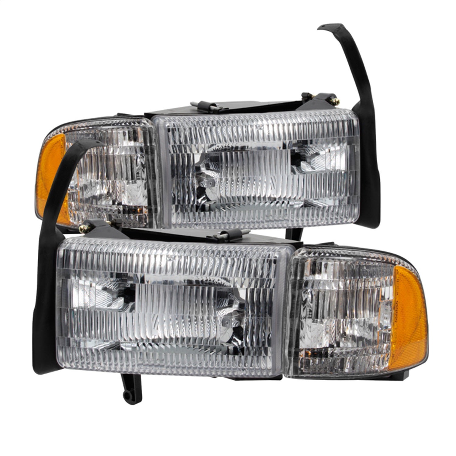 Spyder Auto 9032141 Xtune Headlights Fits 94-02 Ram 1500 Ram 2500 Ram 3500
