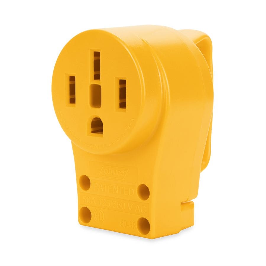Camco Receptacle Rv   Power Cord Plug End Power Grip (Tm); Compatibility -