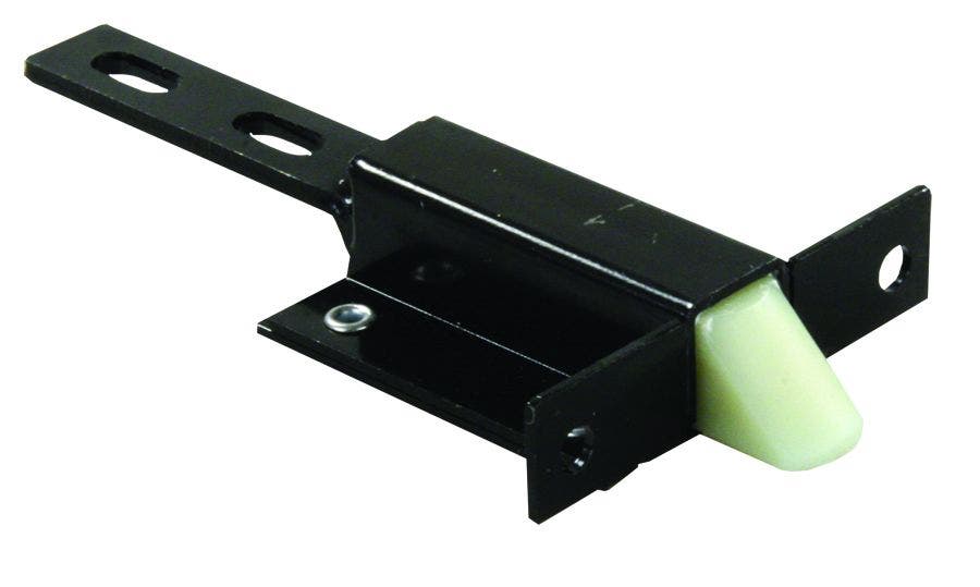 Jr Products 10935 Black 2 Inch Compartment Door Trigger Latch   Access Door