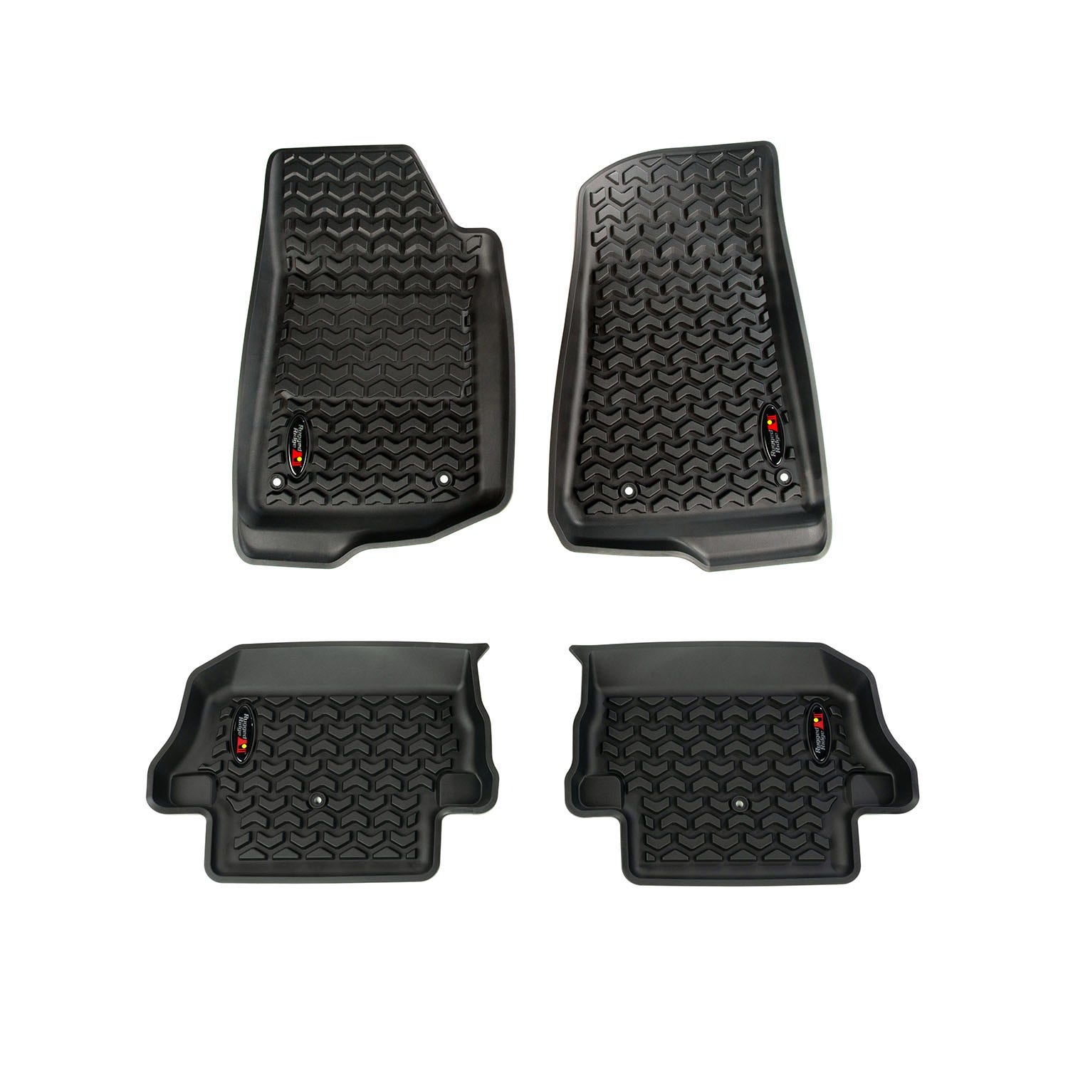 Rugged Ridge 12987.43 Floor Liner Kit Fits 18-21 Wrangler (Jl)   Floor Liner Kit