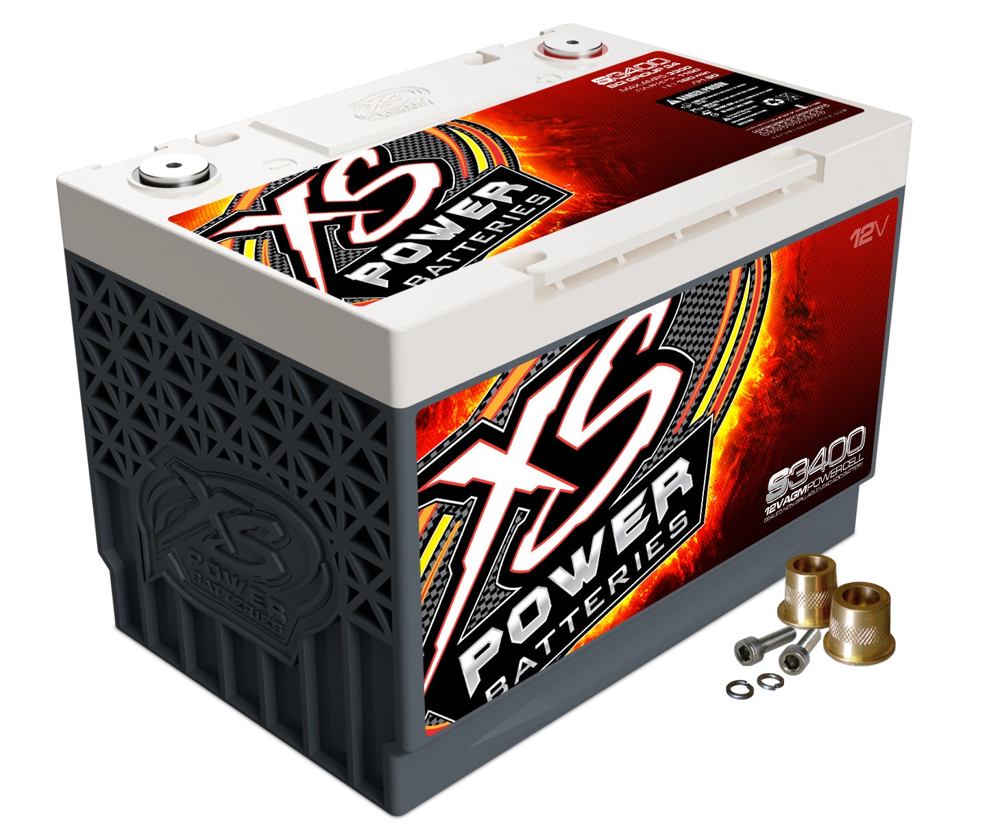 Xs Power S3400 'S Series' 12V 3,300 Amp Agm Automotive Starting Battery With