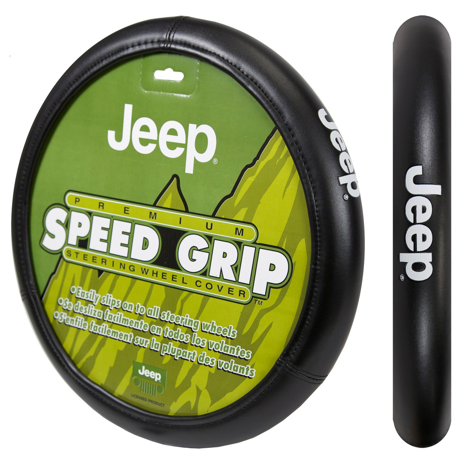 Plasticolor 006729R01 Elite Series Steering Wheel Cover Compatable With Jeep