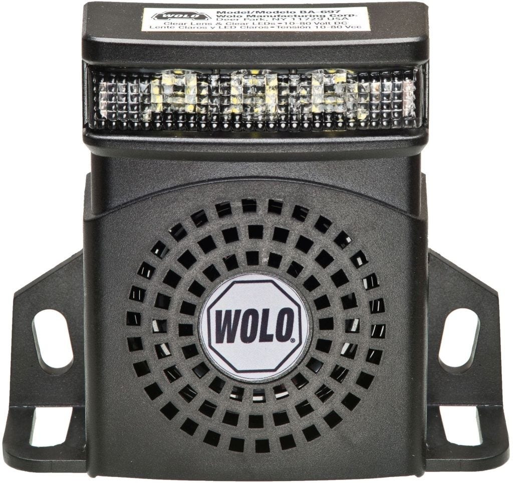Back-Up Alarm Single Flash 97 Db Back-Up Alarm Single Flash 97 Db