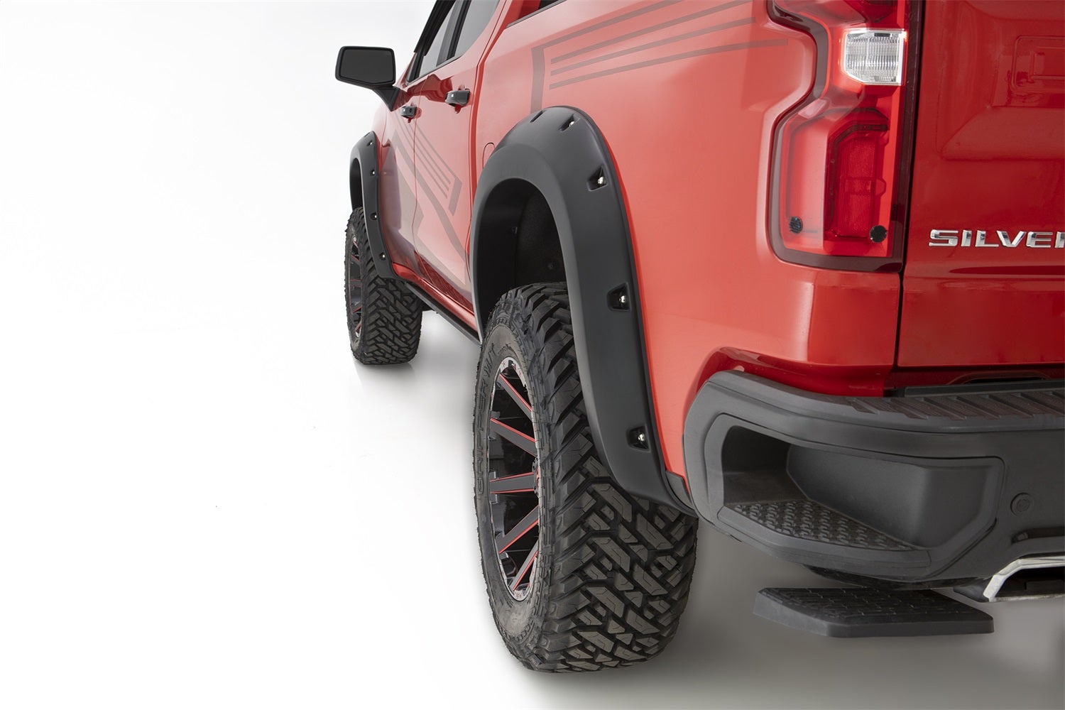 Bushwacker 40909-34 Pocket Style Color Match Fender Flares   Pocket Style Color