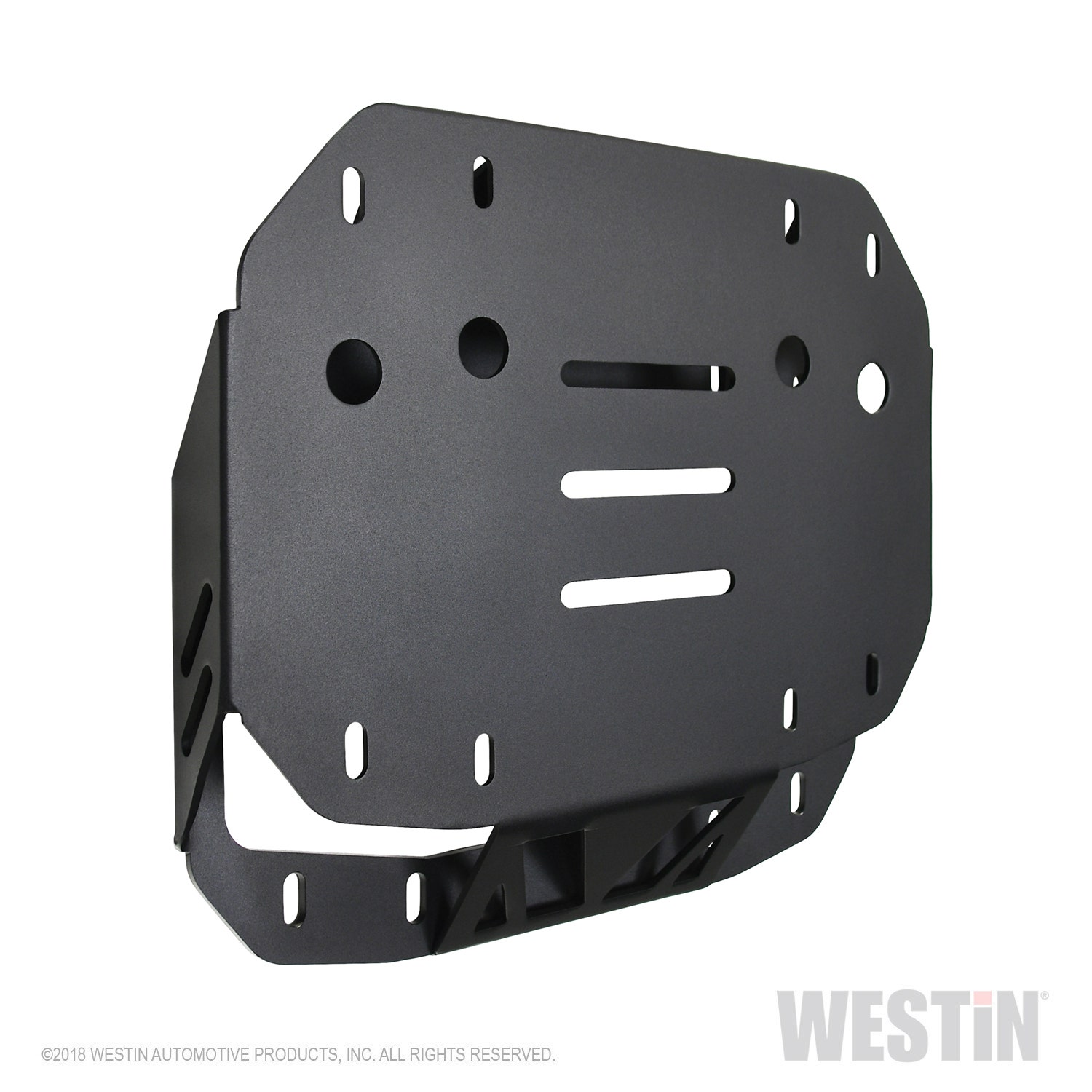 Westin 59-89005 Textured Black Wj2 Spare Tire Relocator Wrangler Jl 2018-2019