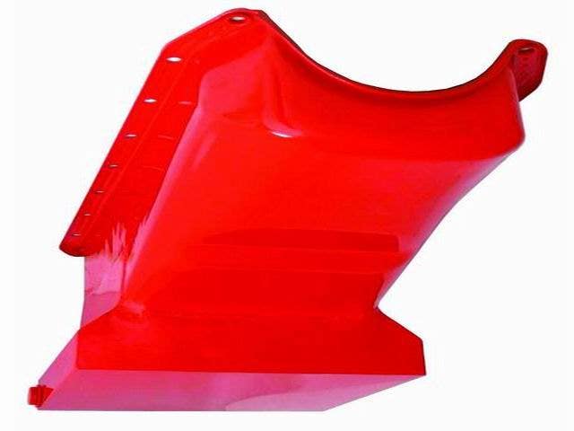Racing Power Company R9726 Orange Drag Race Oil Pan For Small Block Chevy