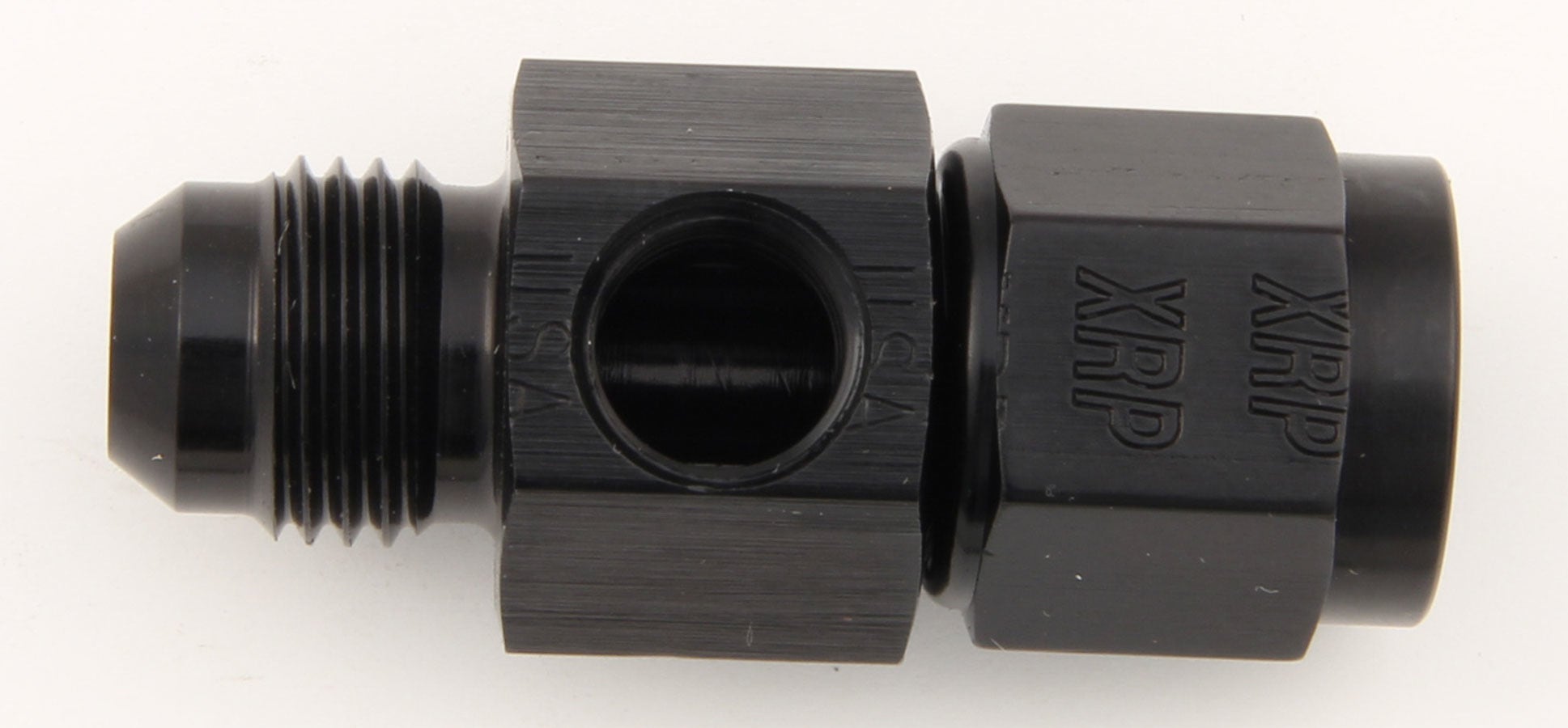 Xrp 700195Bb Size-6 To 6 Female Fuel Pressure Adapter With 1/8 Npt Port   Size-6