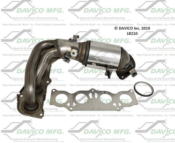 Davico Mfg Catalytic Converter P/N:18210  Catalytic Converter P/N: