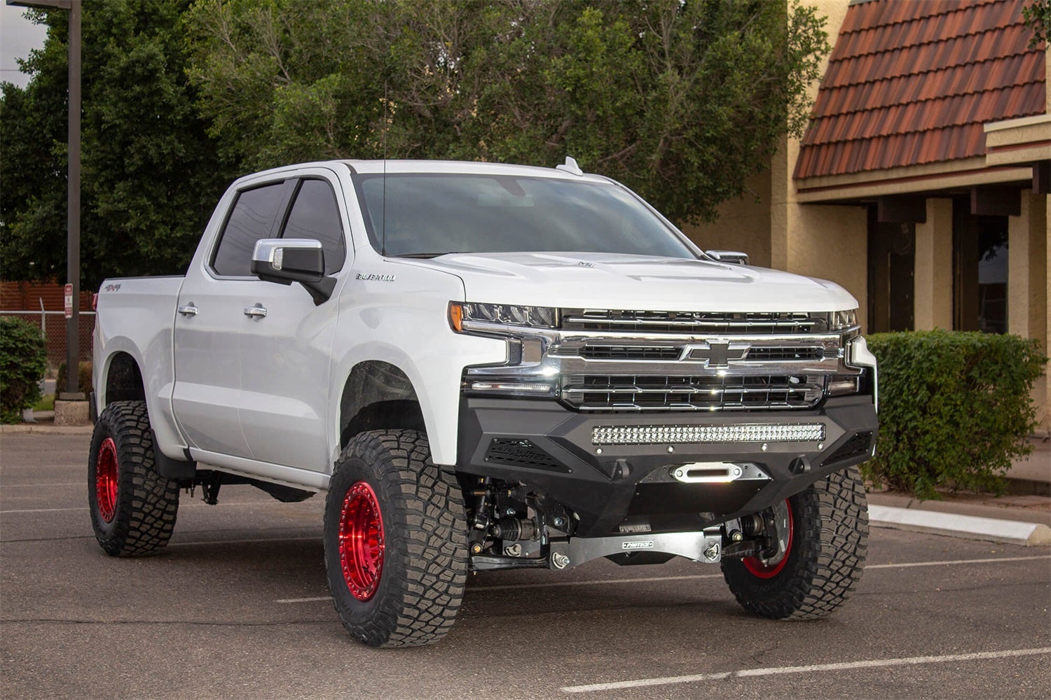 Addictive Desert Designs F441423030103 Stealth Fighter Front Bumper   Stealth