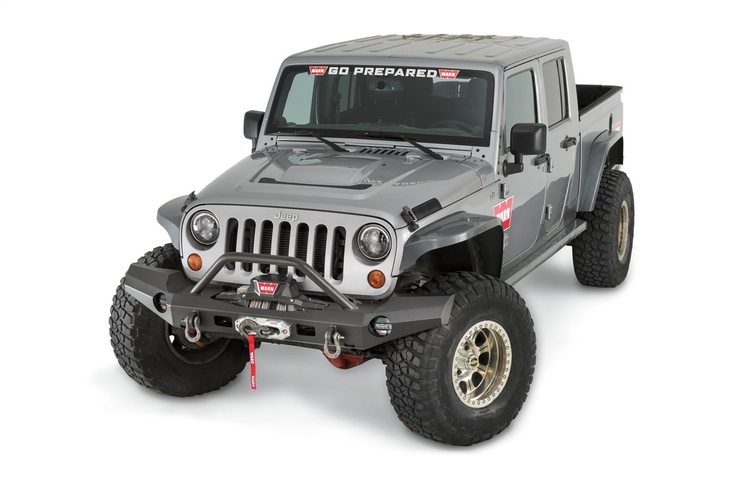 Warn 101465 Elite Series Front Bumper Fits 07-18 Wrangler (Jk)   Elite Series