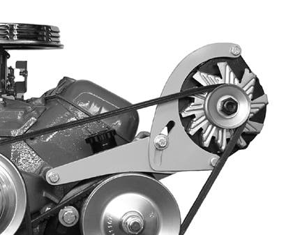 Alan Grove Components Bbc Lwp Drivers Side Alt Bracket Lo-Pro 222L  Bbc Lwp
