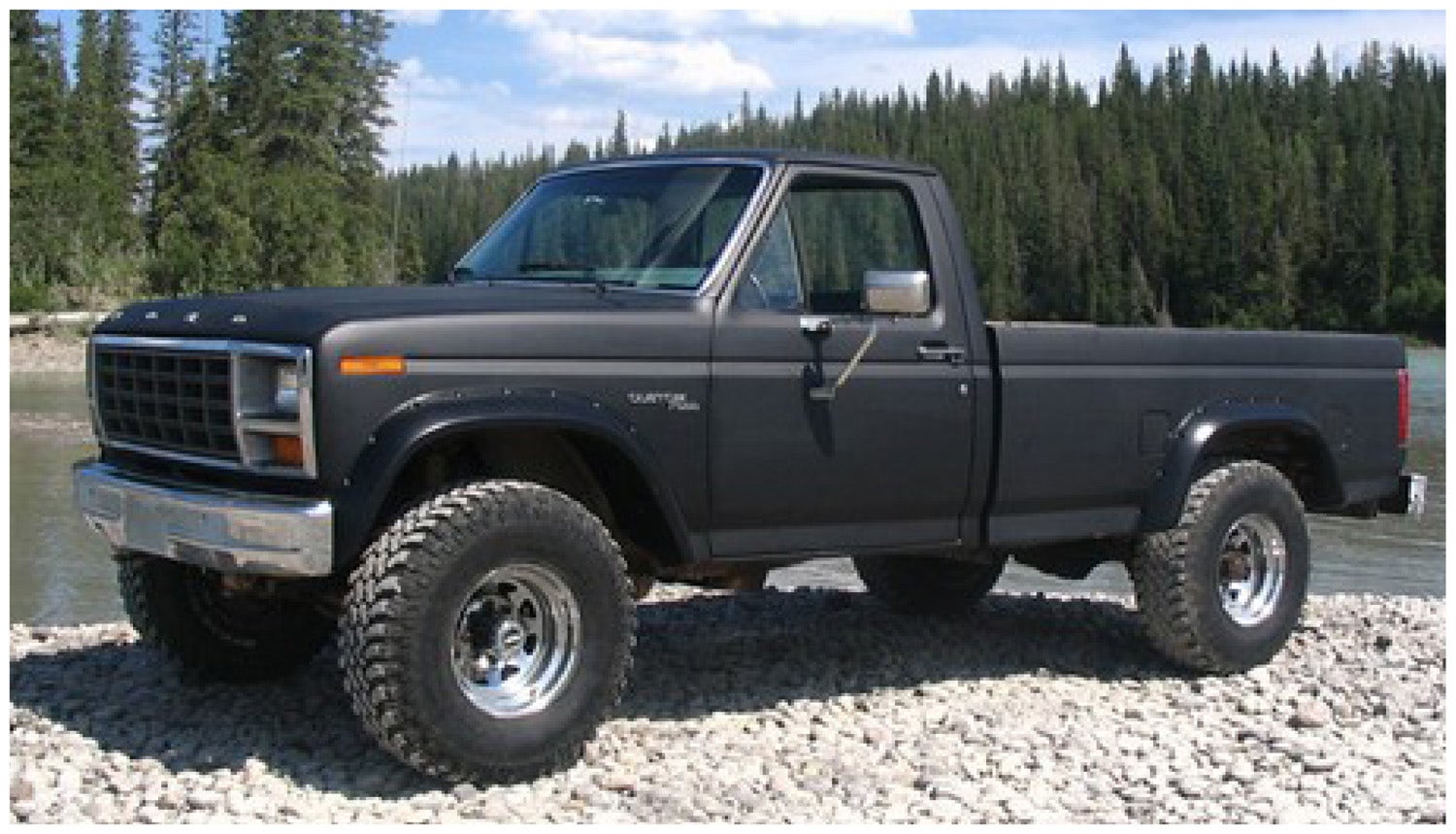 Bushwacker 20011-11 Cut-Out Fender Flares Fits Bronco F-100 F-150 F-250 F-350
