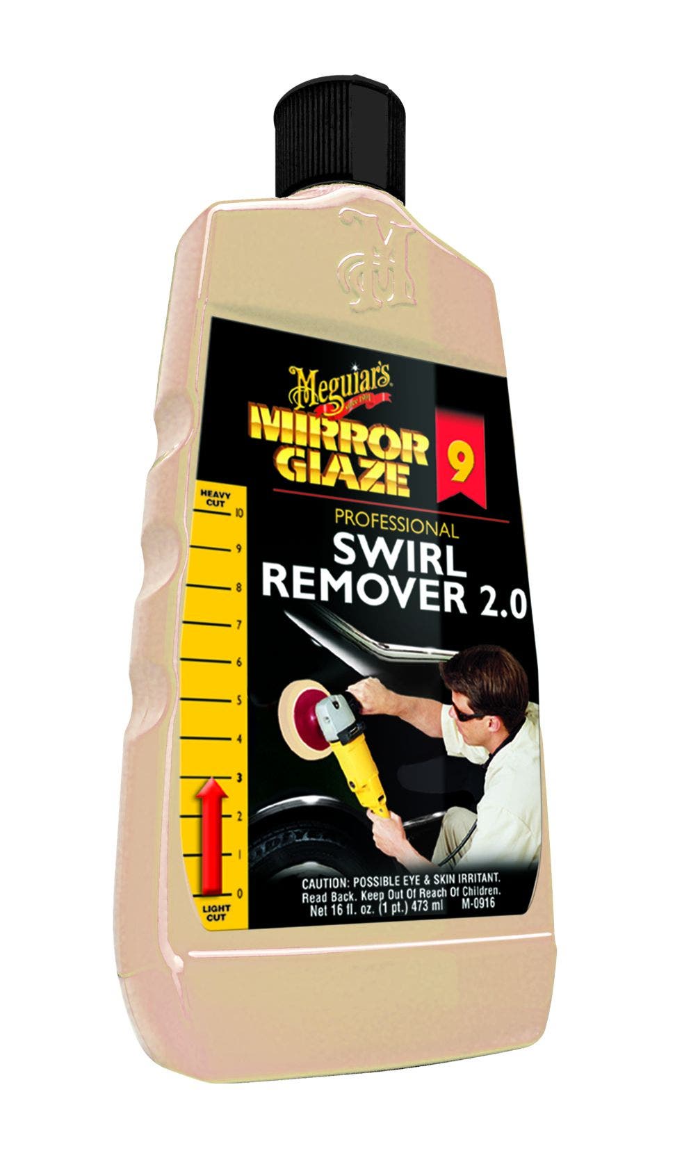Meguiar's Mirror Glaze Swirl Remover (No.9) Removes Light Scratches Swirl Marks