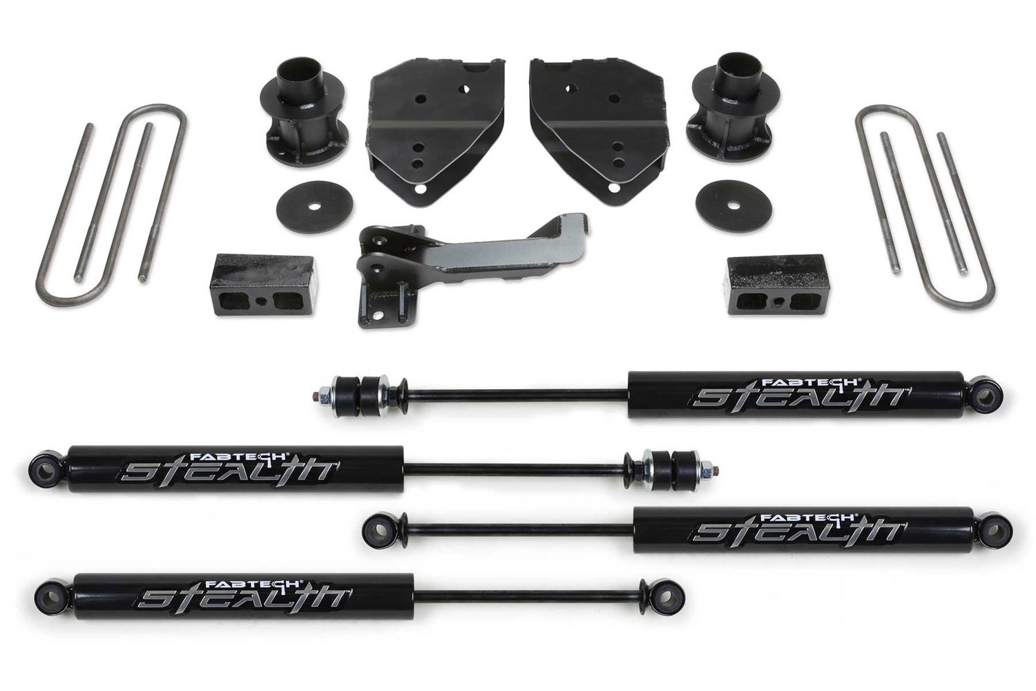 Fabtech K2213m Budget Lift System W/Shock Fits F-250 Super Duty F-350 Super Duty