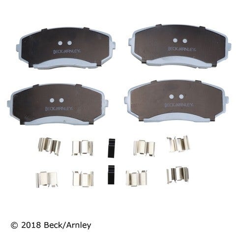 Beck/Arnley Disc Brake Pad Set P/N:085-6748  Disc Brake Pad Set P/N:
