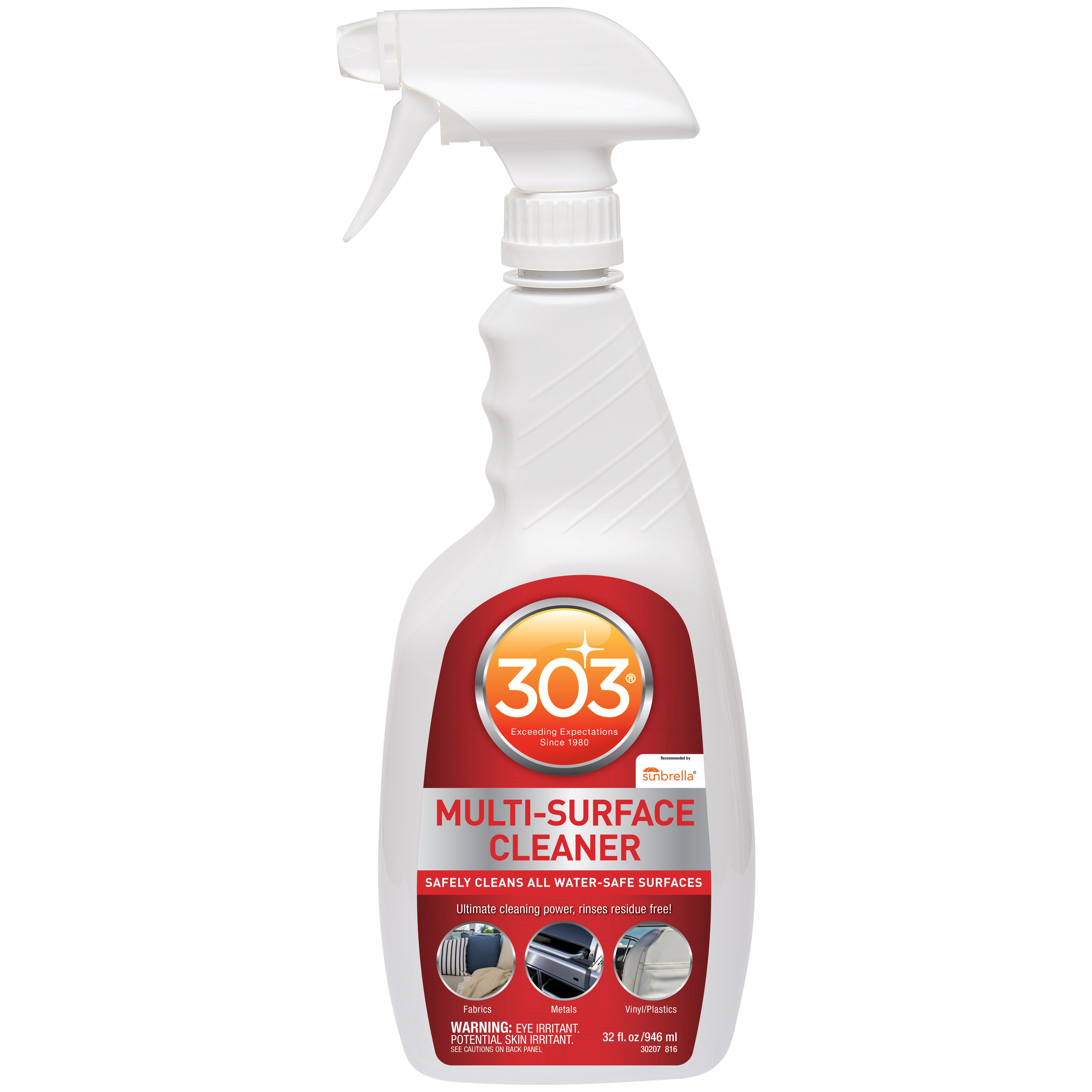 303 Products 30207 303 () Multi-Surface Cleaner Trigger Sprayer, 32 Fluid Ounce