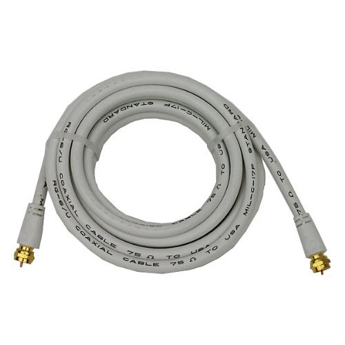 Prime Products 08-8023 25' Coaxial Cable   Audio/ Video Cable; Use - Connecting