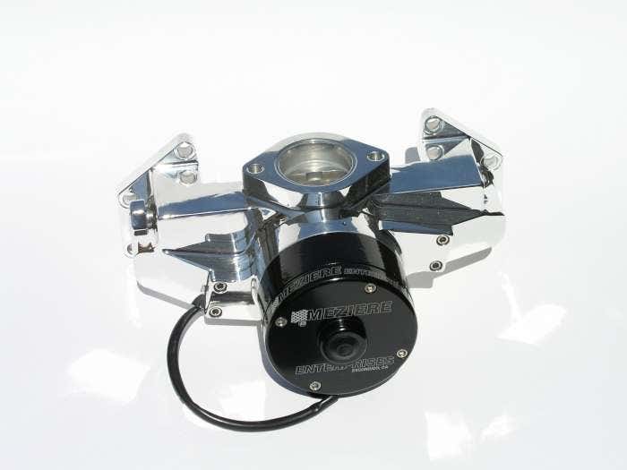 Meziere Wp106u Polished Billet Electric Water Pump For Big Block Mopar
