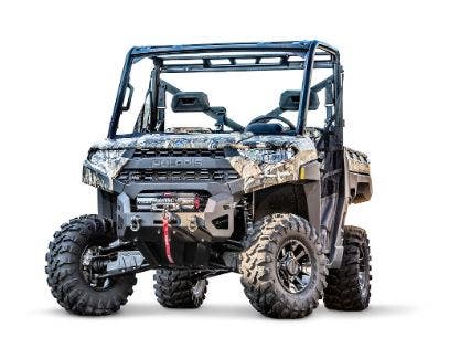 Warn 101708 Utv Front Bumper   Utv Front Bumper