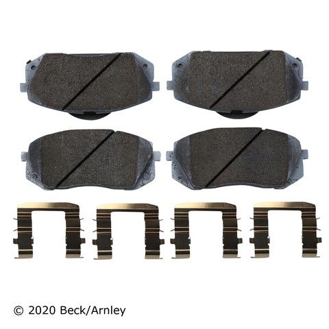 Beck/Arnley Disc Brake Pad Set P/N:085-6784  Disc Brake Pad Set P/N: