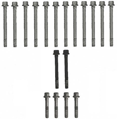 Fel-Pro Engine Cylinder Head Bolt Set P/N:Es 72188  Engine Cylinder Head Bolt