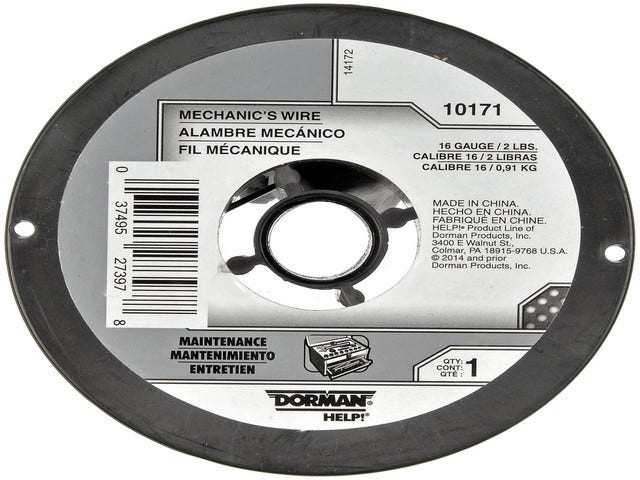Dorman - Help Mechanics Wire P/N:10171  Mechanics Wire P/N: