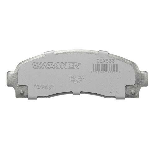Wagner Brake Disc Brake Pad Set P/N:Oex833 S Oex1611 Brake Pad Oex; Recommended