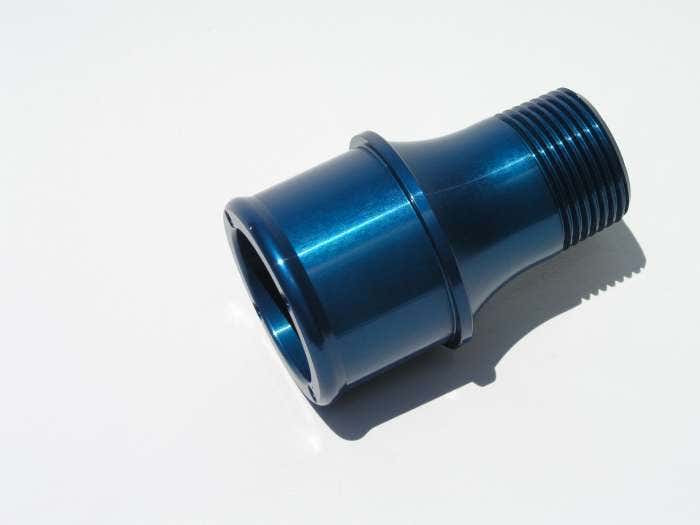 Meziere Wp1175b Blue 1.75" Hose Water Pump Fitting   Blue 1.75  Hose Water Pump