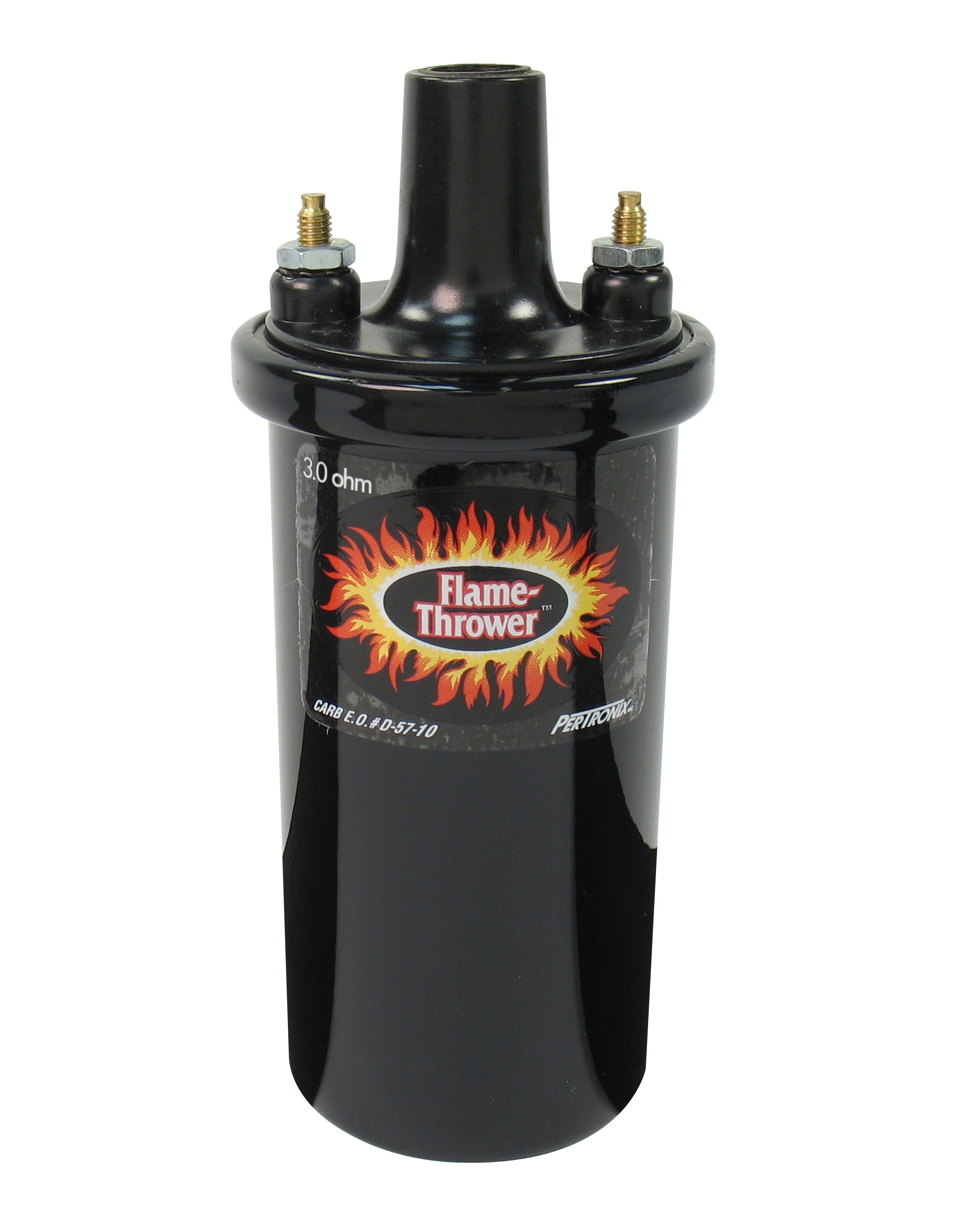Pertronix 40511 Flame-Thrower 40,000 Volt 3.0 Ohm Coil , Black   Ignition Coil