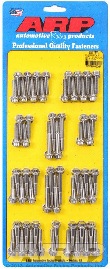 Arp (400-7533) Valve Cover Bolt Kit Arp () Valve Cover Bolt Kit